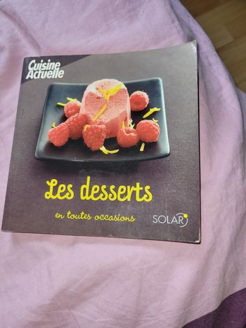 Les desserts entourés ocxasions
