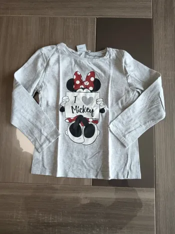 T-shirts manches longues minnie fille 6 ans