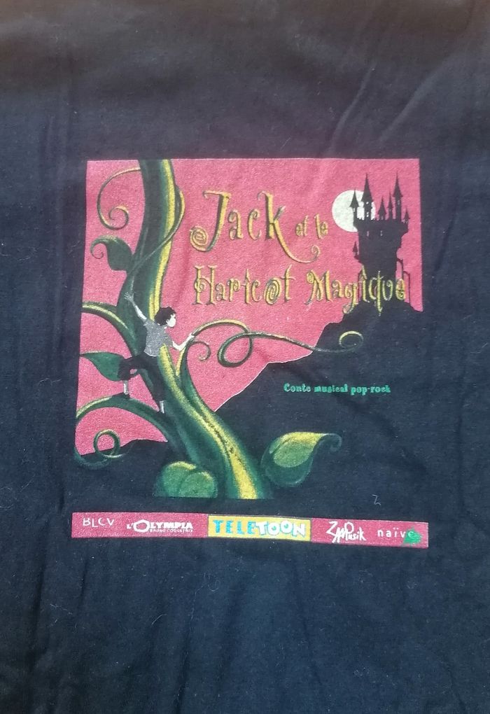 T-shirt manches courtes Jack et le haricot magique 🫛 mixte 10 ans - photo numéro 5