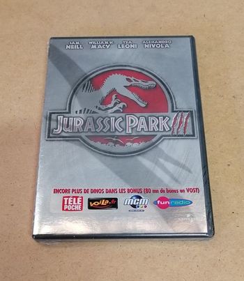 DVD JURASSIC PARK 3 (Neuf sous blister)