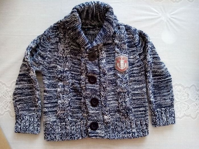 Gilet tricot garçon 4 ans