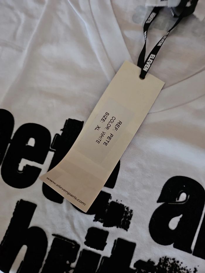 🔥Vintage🔥T Shirt ElevenParis T.XL💫👕 - photo numéro 3