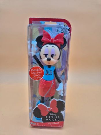 disney Poupée Minnie Mouse "Very Vibrant"  Look Flashy & T-shirt Stylé