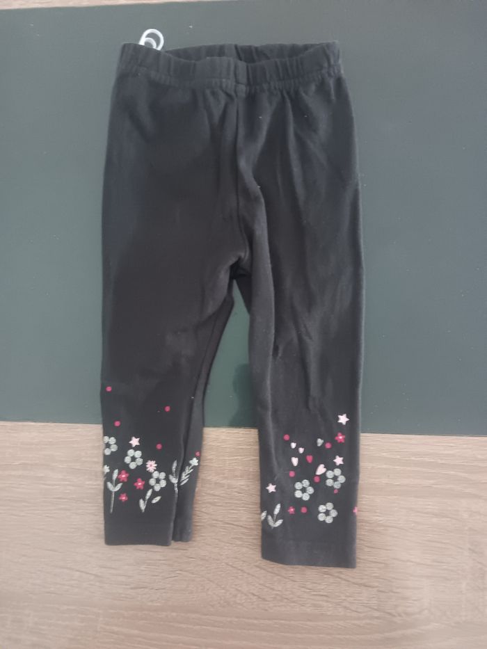 Leggings a fleur