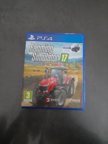 Jeu farming simulator 17 ps4