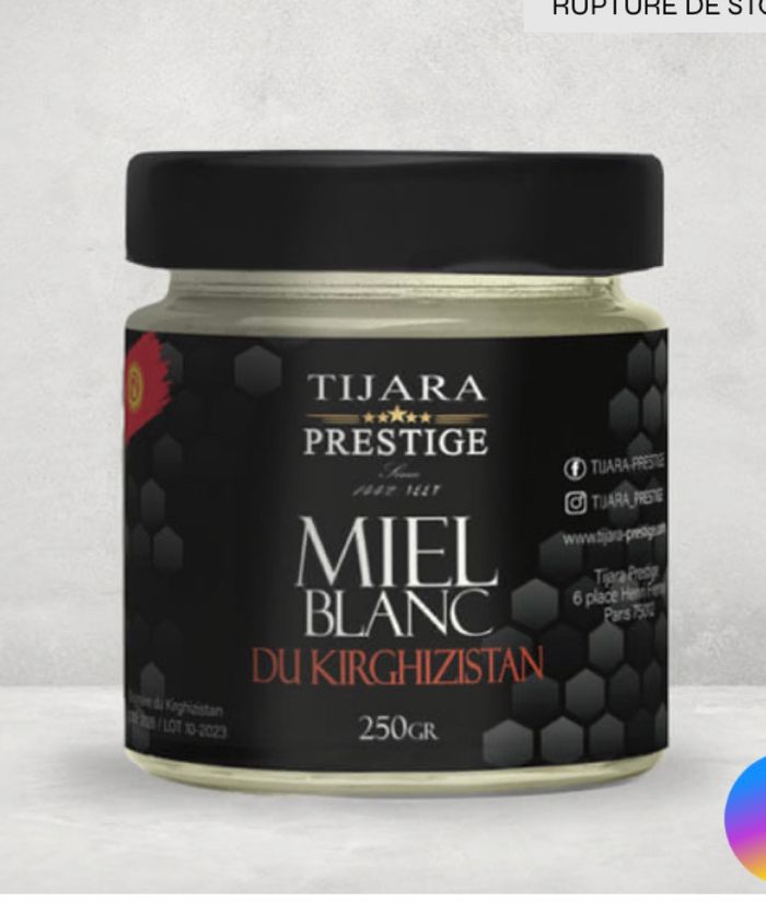 Miel blanc 250 g