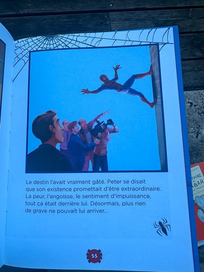 Livre album Marvel Spiderman Spider-Man Les Origines France Loisirs - photo numéro 5