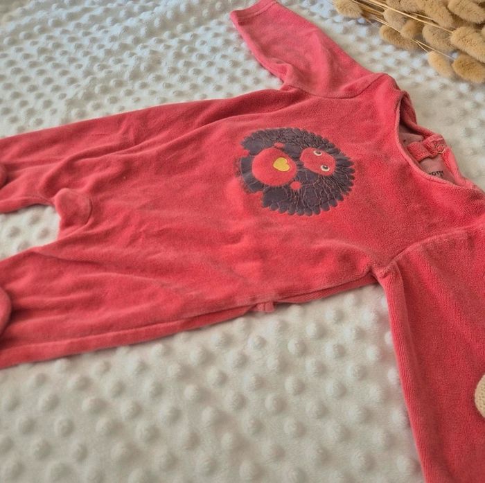 Pyjama framboise 6 mois - photo numéro 2