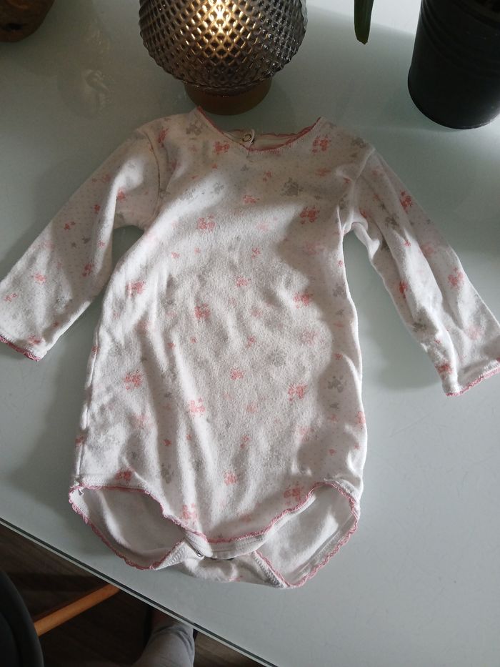 BODY MANCHES LONGUES PETIT BATEAU