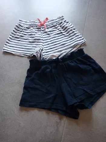 Lot shorts 6 ans