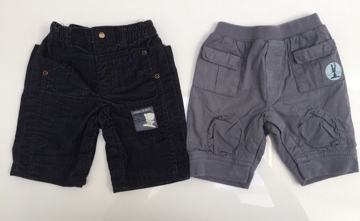 Lot de 2 shorts
