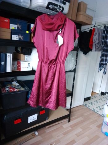 Robe satin