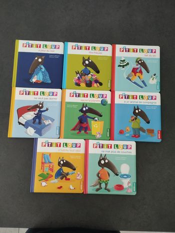 Lot livres p'tit loup
