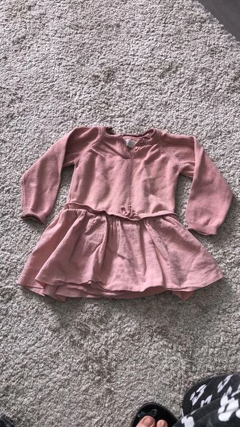 Robe vieux rose zara