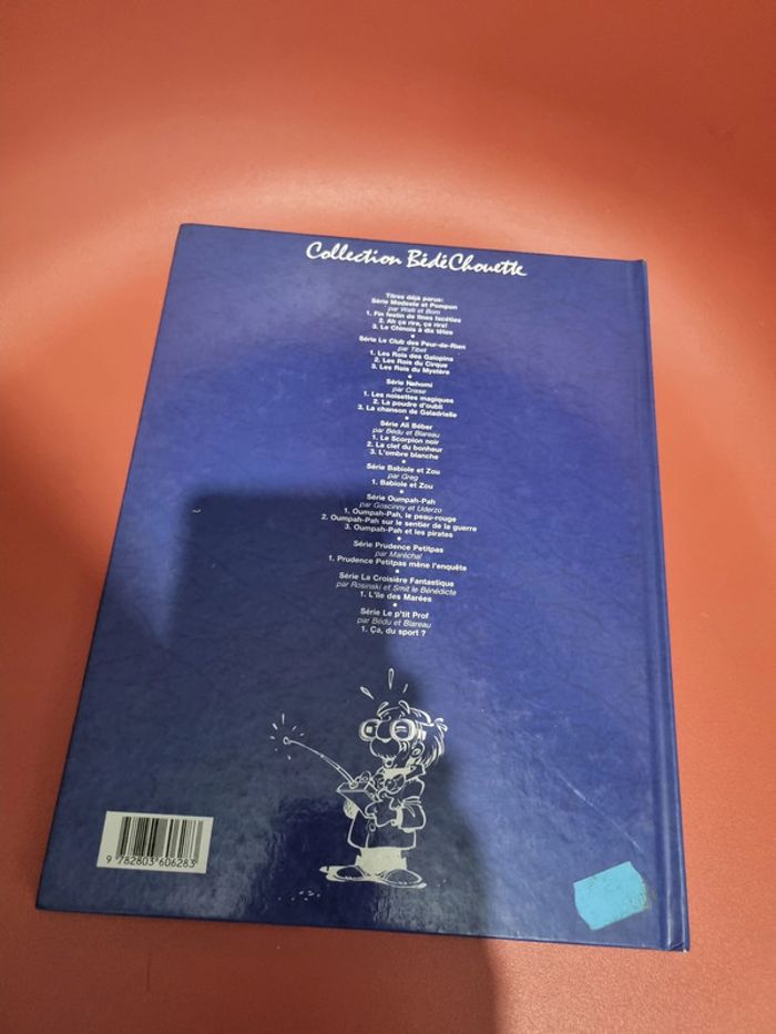 bd tout public le petit professeur journal de tintin éditions du Lombard collection bdchouette - photo numéro 2