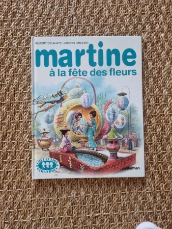 Martine à la fête des fleurs