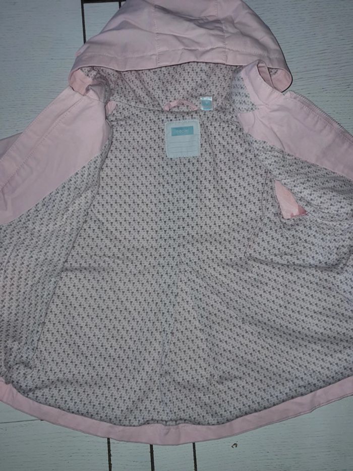 Parka obaibi 3 ans rose poudre - photo numéro 3