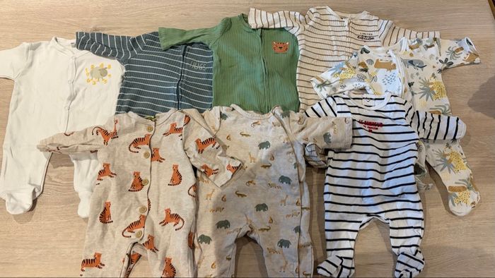 Jolis vêtements bébé garçon – taille 1 mois 🌙 - photo numéro 4