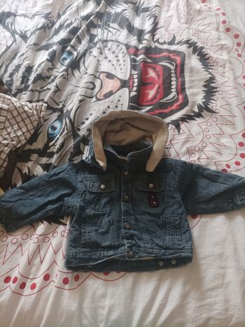 Blouson en jean garçon 18 mois