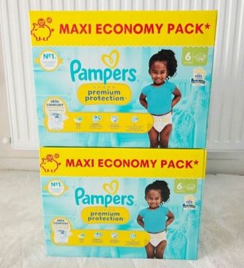 Pampers taille 6 premium 140 couches 