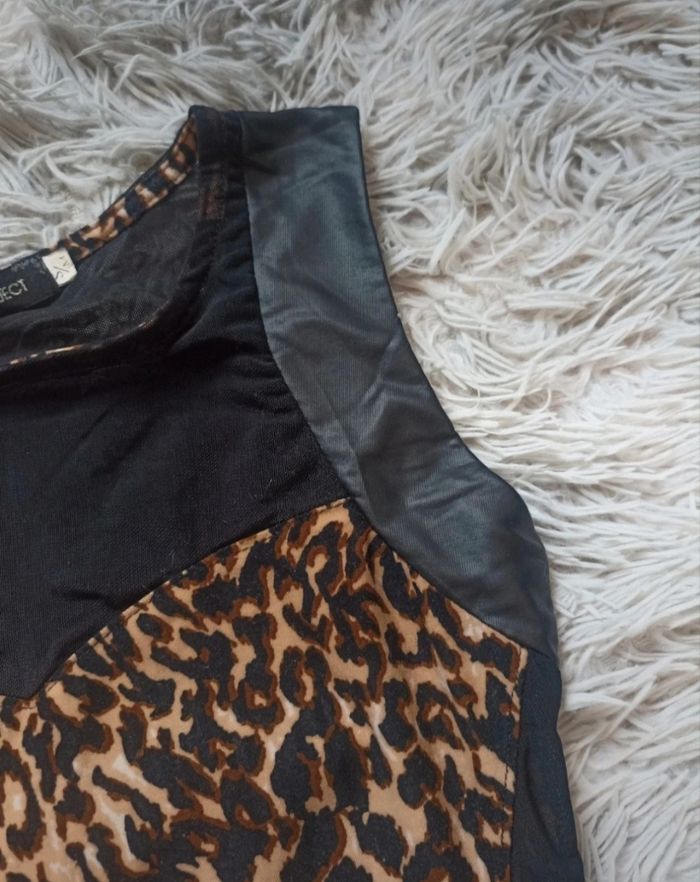 Bodie femme taille S/36 léopard et dentelle bisous' project - photo numéro 3
