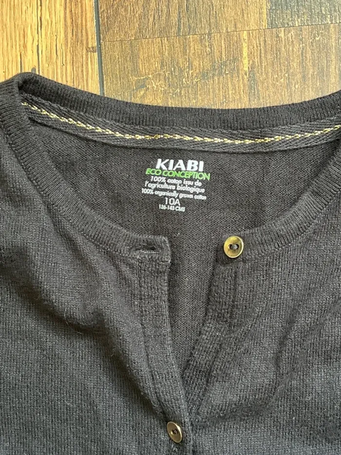 Gilet fin Kiabi taille 10 ans - photo numéro 2