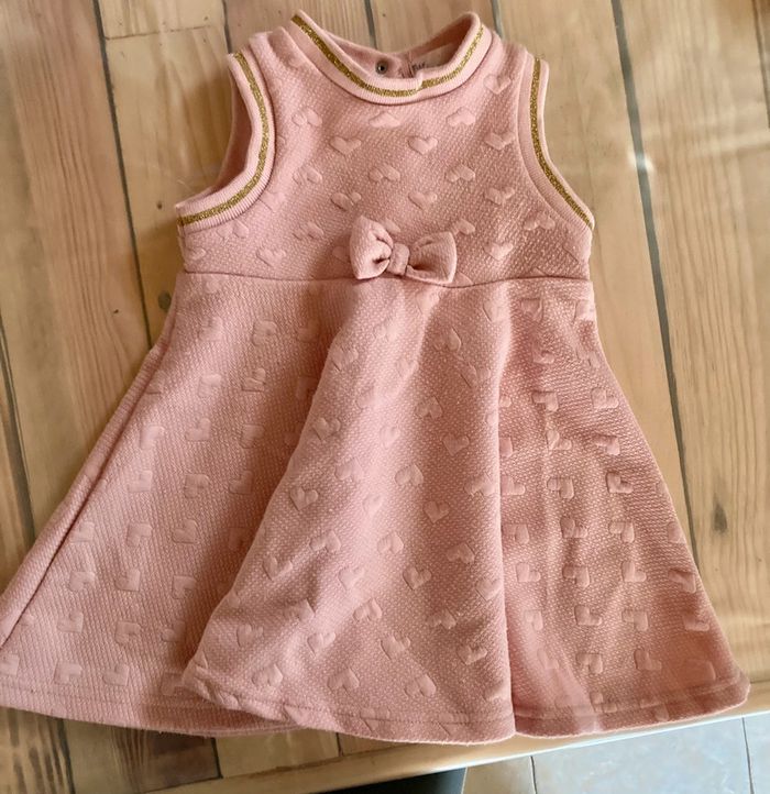 Robe hiver manches courtes - 12 mois