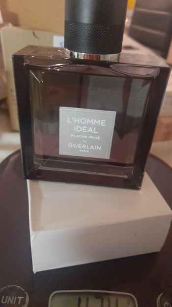 eau de toilette l homme ideal platine privé de guerlain