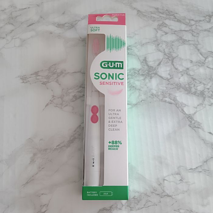 Gum sonic sensitive brosse à dents ultra soft - photo numéro 2