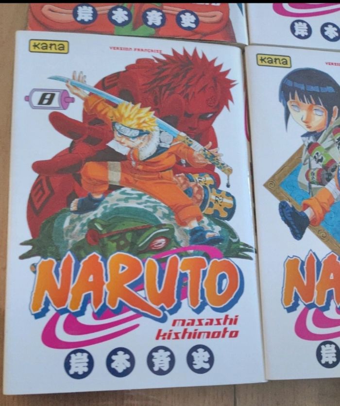 Lot de 9 mangas naruto - photo numéro 4