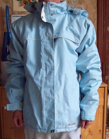blouson bleu
