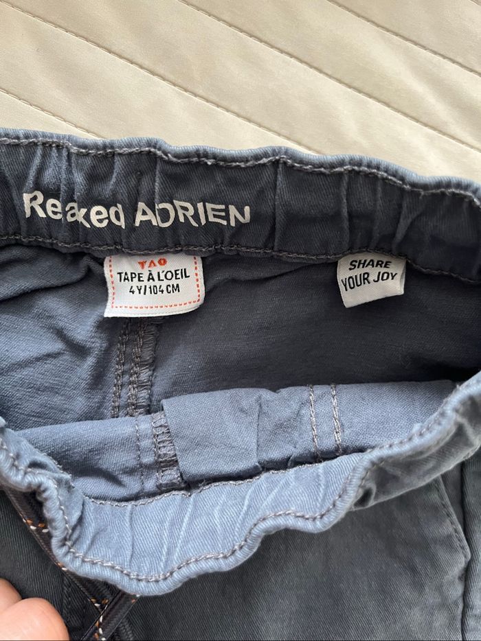 Pantalon effet jean jogging tao - photo numéro 2