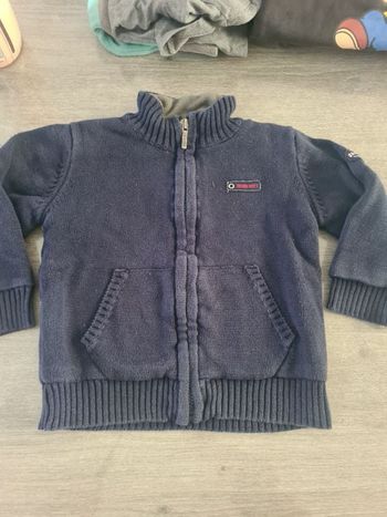 Gilet chaud intérieur polaire