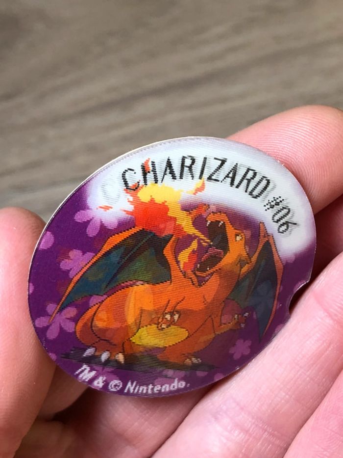 Accessoires kinder Pokémon parmalat 3/24 salameche reptincel dracaufeu - photo numéro 5