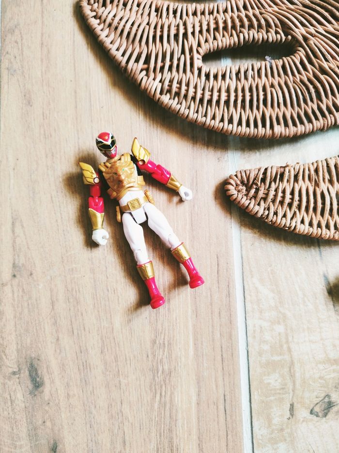 🙅 Power rangers megaforce ultra red figurine du ranger rouge marque bandai