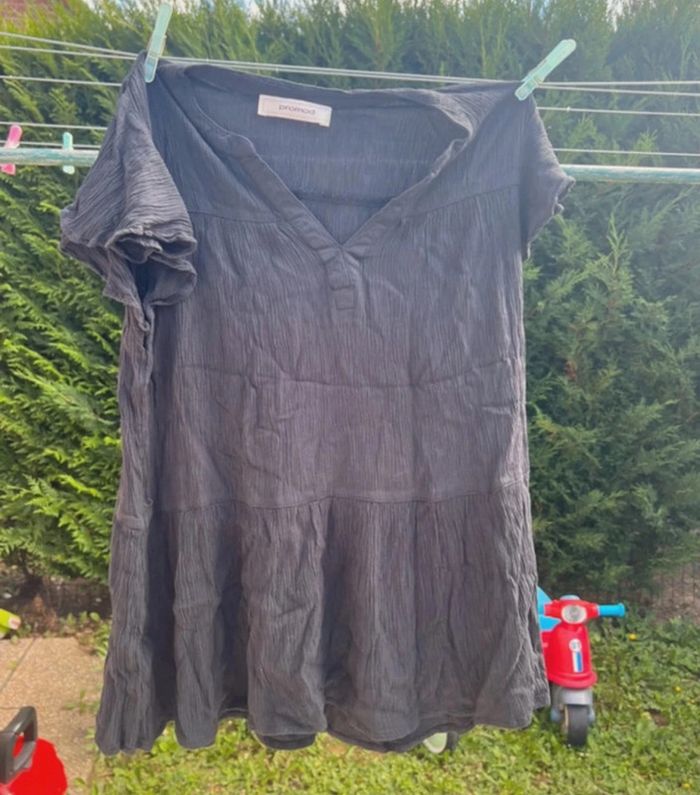 Blouse noire Promod – Taille estimée M – Très bon état - photo numéro 2