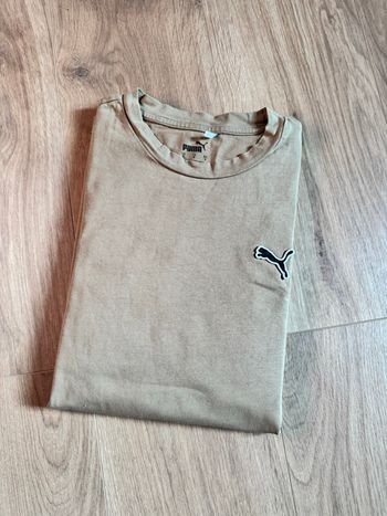 T-shirt Puma marron clair 