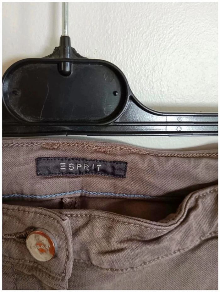C32 jeans gris esprit 44 - photo numéro 3