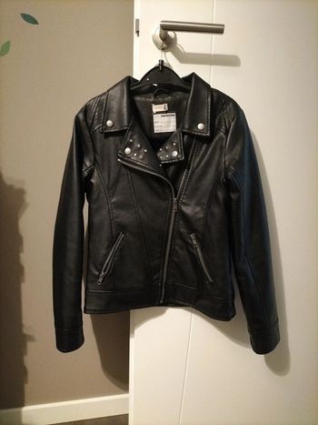 Veste simili cuir fille