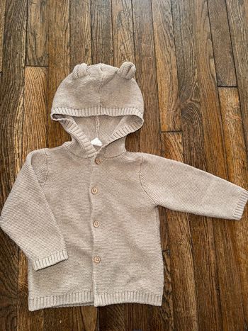 Gilet maille H&M 12 mois