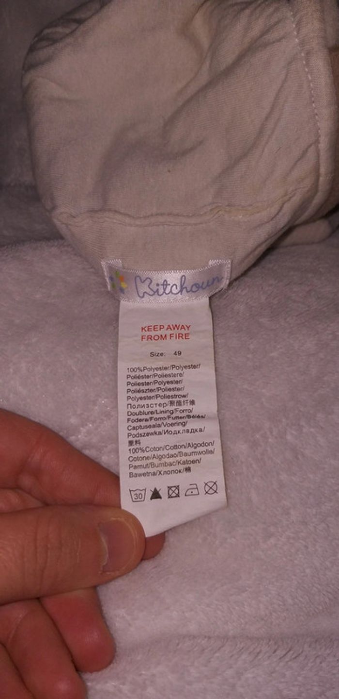 Bonnet polaire rayé à ponpon 12/24 mois - photo numéro 4