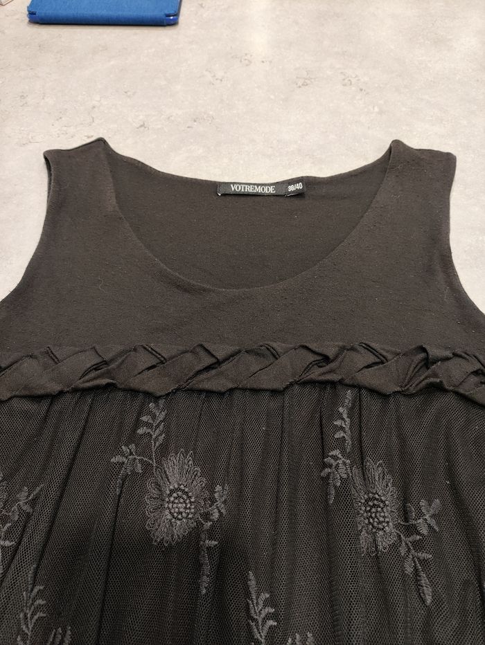 Tunique noire Votre Mode – Taille 38/40 - photo numéro 5