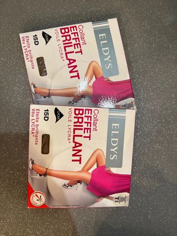 2 paires de collants