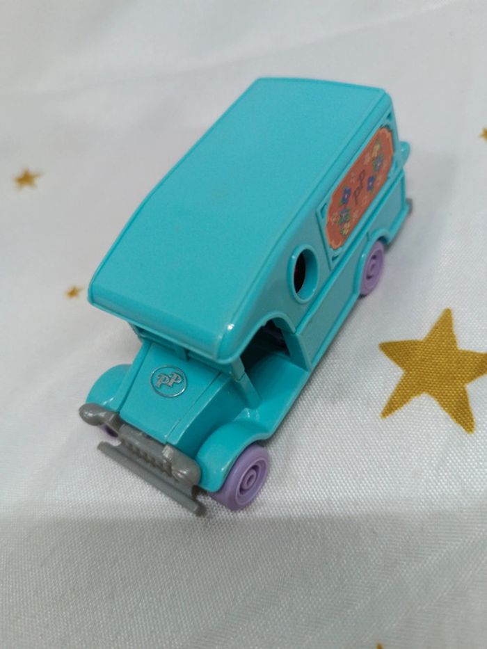 1996 Polly pocket bluebird flower fleur camion bleu on go fleuriste café cafe vintage mini miniature - photo numéro 12