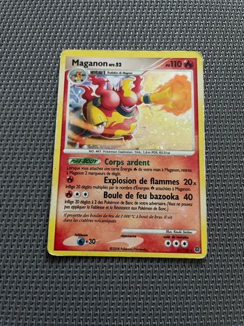 Carte Pokémon Maganon Holo 31/132 DP03 Merveilles Secrètes FR