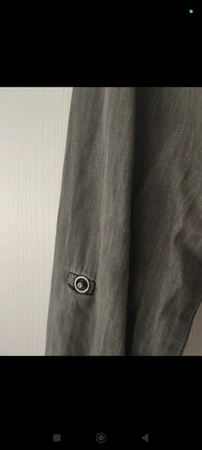 Chemise en jean grise Pimkie 36 - photo numéro 4