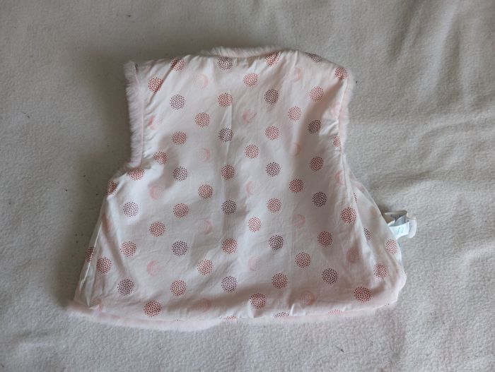 Gilet sans manches rose réversible - 24M - Obaïbi - photo numéro 10
