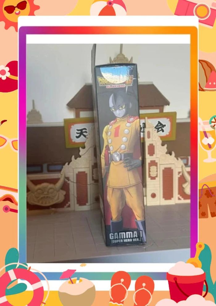 Figurine dragon stars Gamma super hero dragon ball super en boite - photo numéro 2