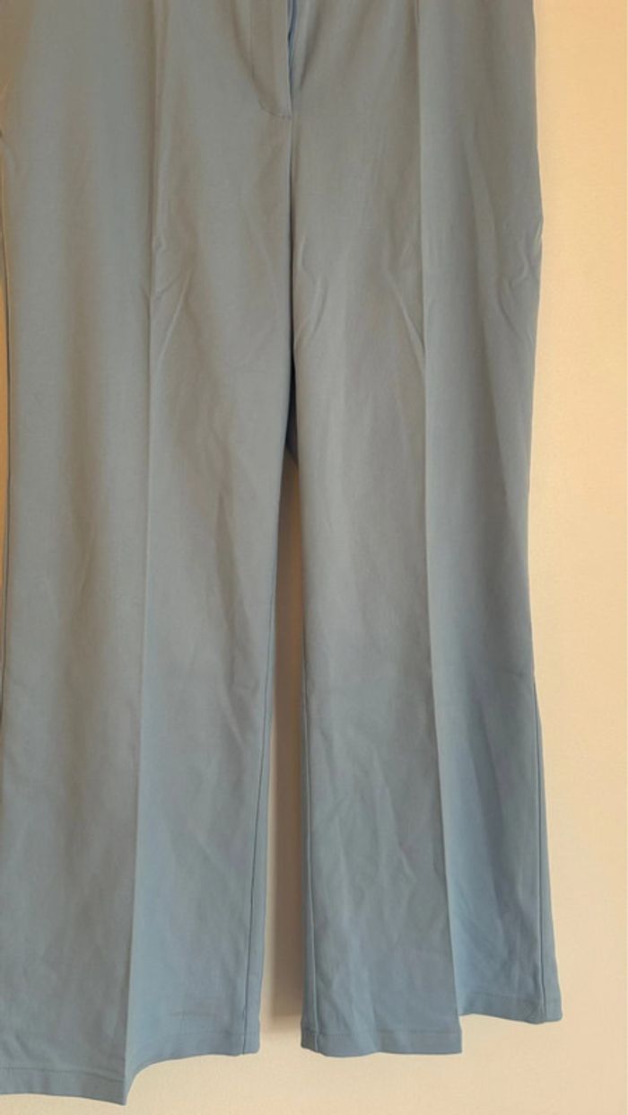 Pantalon droit bleu - photo numéro 3