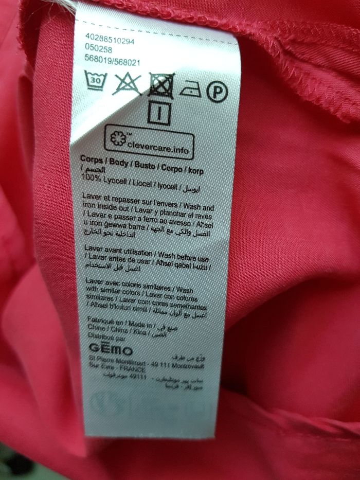 Chemise fuchsia manches longues - photo numéro 7